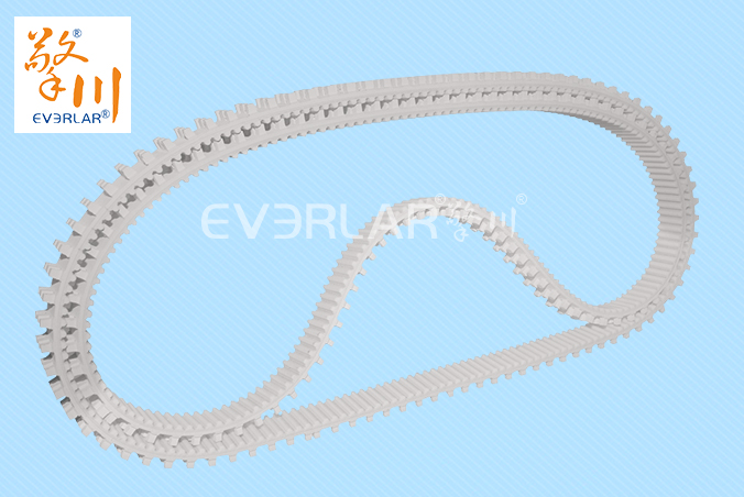 PU同步帶加白膠開(kāi)槽