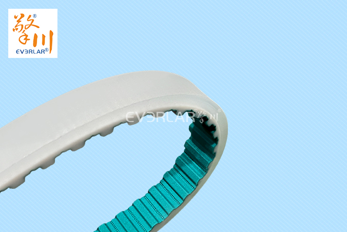 PU同步帶加PU膠綠布耐磨防滑食品包裝自動化生產(chǎn)線傳動帶廠家定制