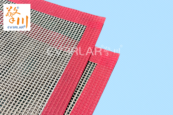 鐵氟龍耐高溫輸送帶膠印機(jī)印花烘燥設(shè)備網(wǎng)格工業(yè)皮帶廠家