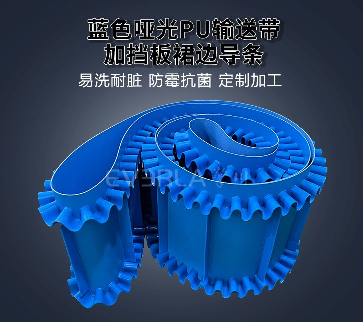 藍(lán)色啞光PU輸送帶加擋板裙邊導(dǎo)條.jpg